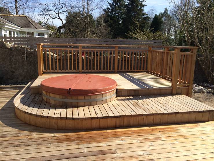 Northern lights Hot Tubs and Saunas by Cedar Hot Tubs UK homify