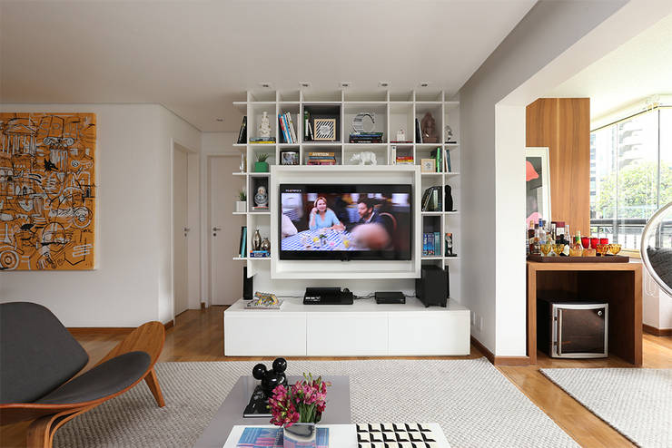  Living room by Casa 2 Arquitetos