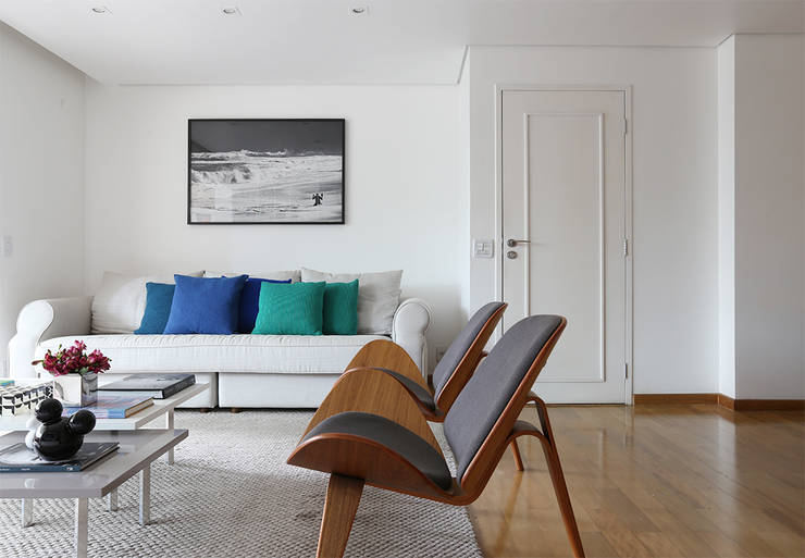  Living room by Casa 2 Arquitetos