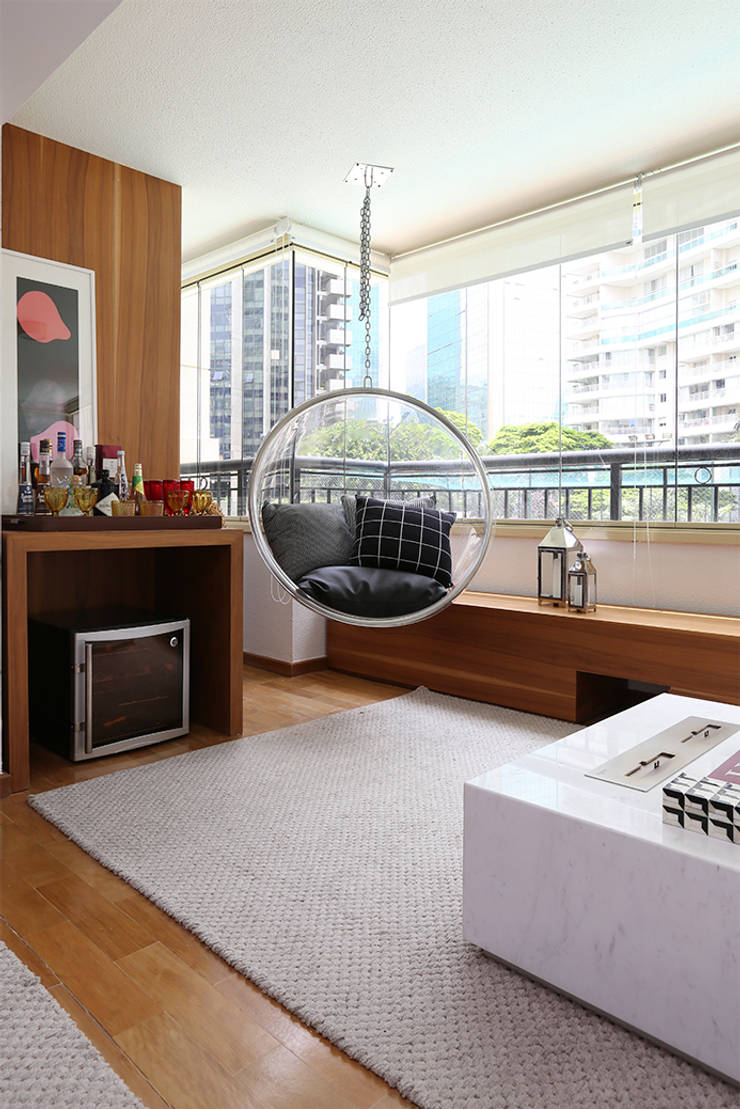  Living room by Casa 2 Arquitetos