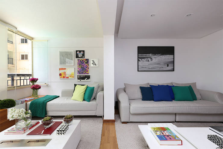 Living room by Casa 2 Arquitetos