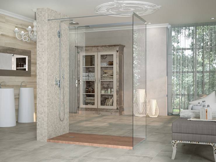 Casas de banho clássicas por INTERAZULEJO