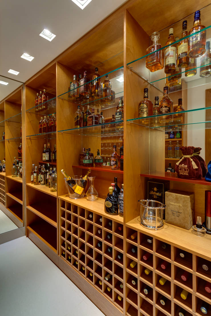 Adega: Adega  por Lage Caporali Arquitetas Associadas