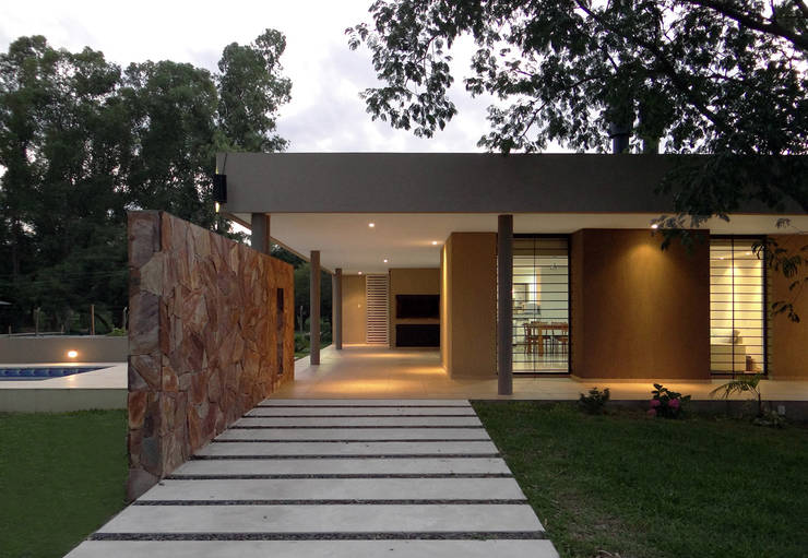 16 casas con fachadas de piedra (¡modernas y preciosas!)