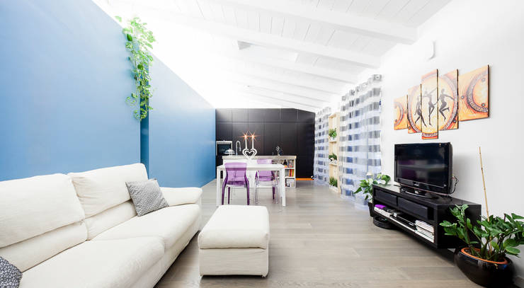  客廳 by 23bassi studio di architettura