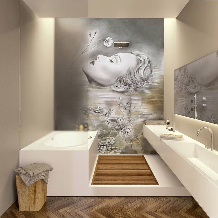 I 10 rivestimenti più belli per il bagno Rivestimento bagno in pietra