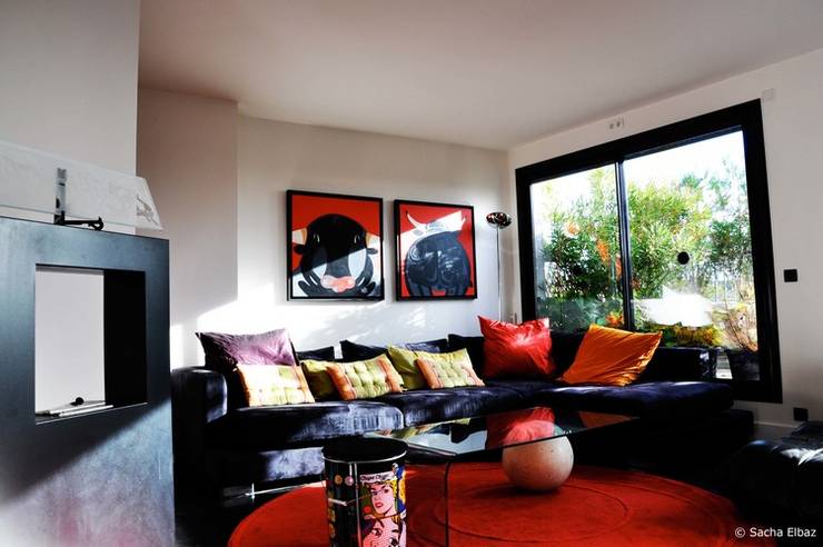  Living room by Elbaz Architecture