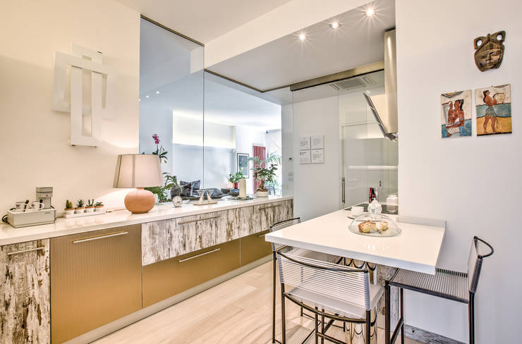 مطبخ تنفيذ GHINELLI ARCHITETTURA مطبخ تنفيذ GHINELLI ARCHITETTURA