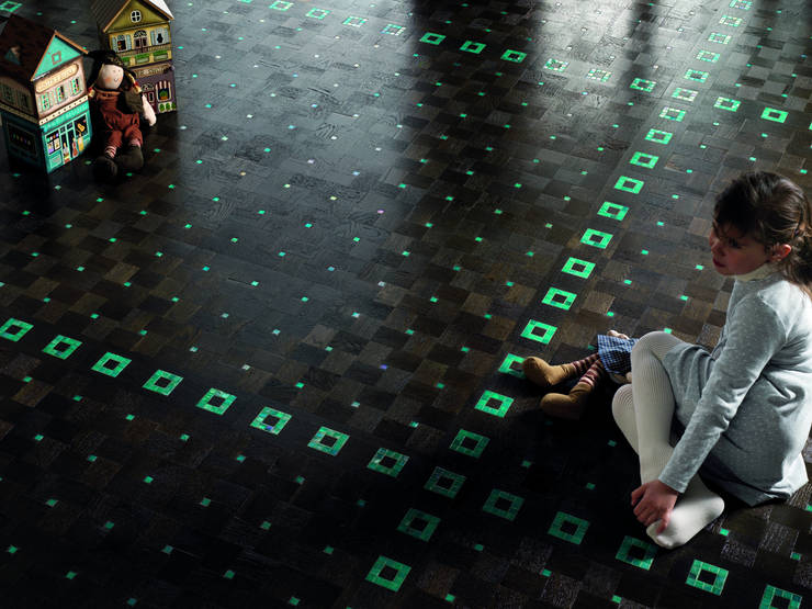 Parede e piso  por Parquetin