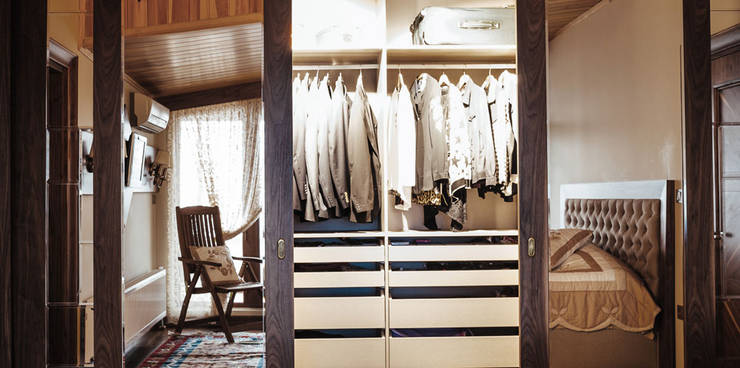 Bilgece Tasarım – Gül & Emin Timur:  tarz Giyinme Odası