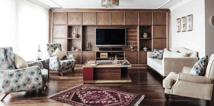 Bilgece Tasarım – Gül & Emin Timur:  tarz Oturma Odası