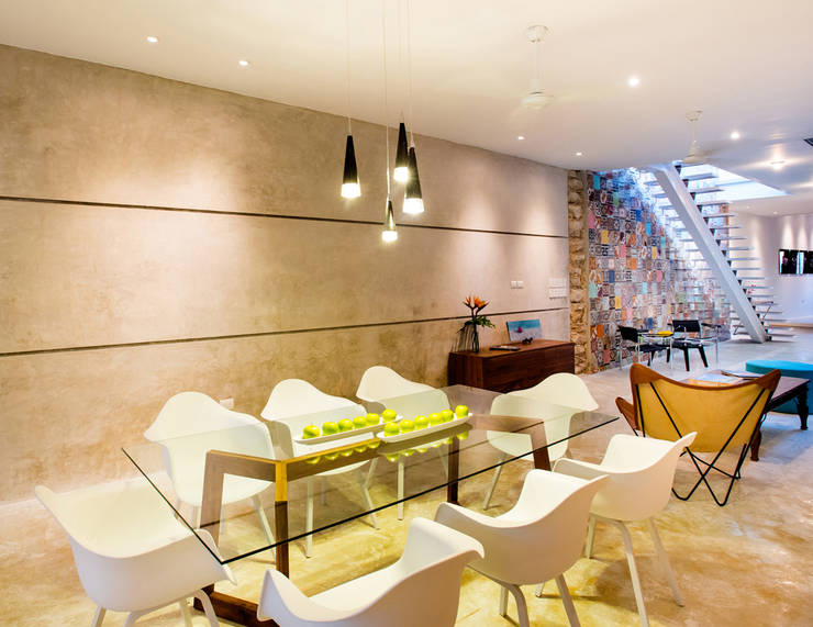 17 ideas para revestir las paredes de tu comedor
