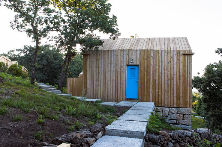 Casas de estilo  por Escritorio de arquitetos