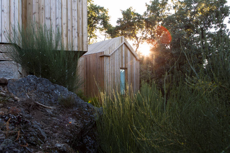 Casas de estilo  por Escritorio de arquitetos
