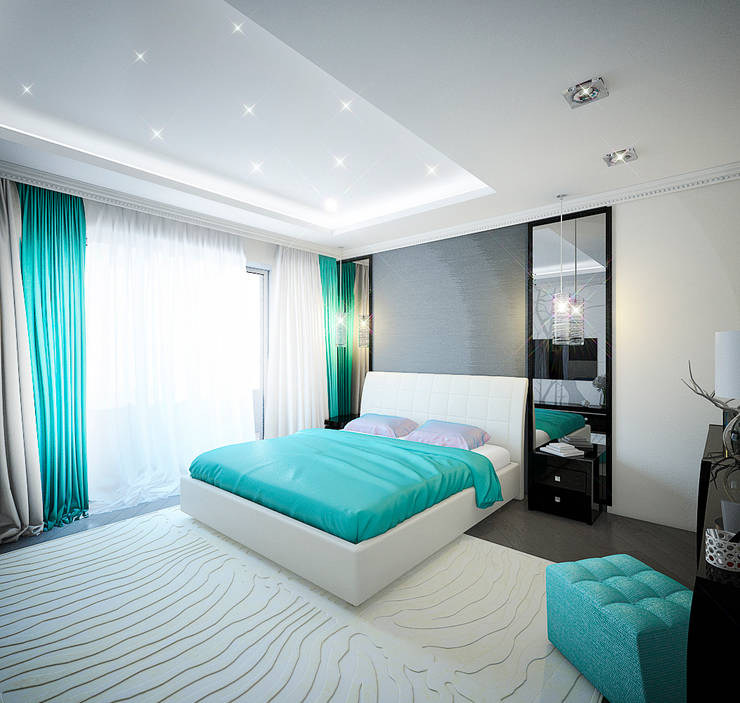 Best use of teal blue and grey