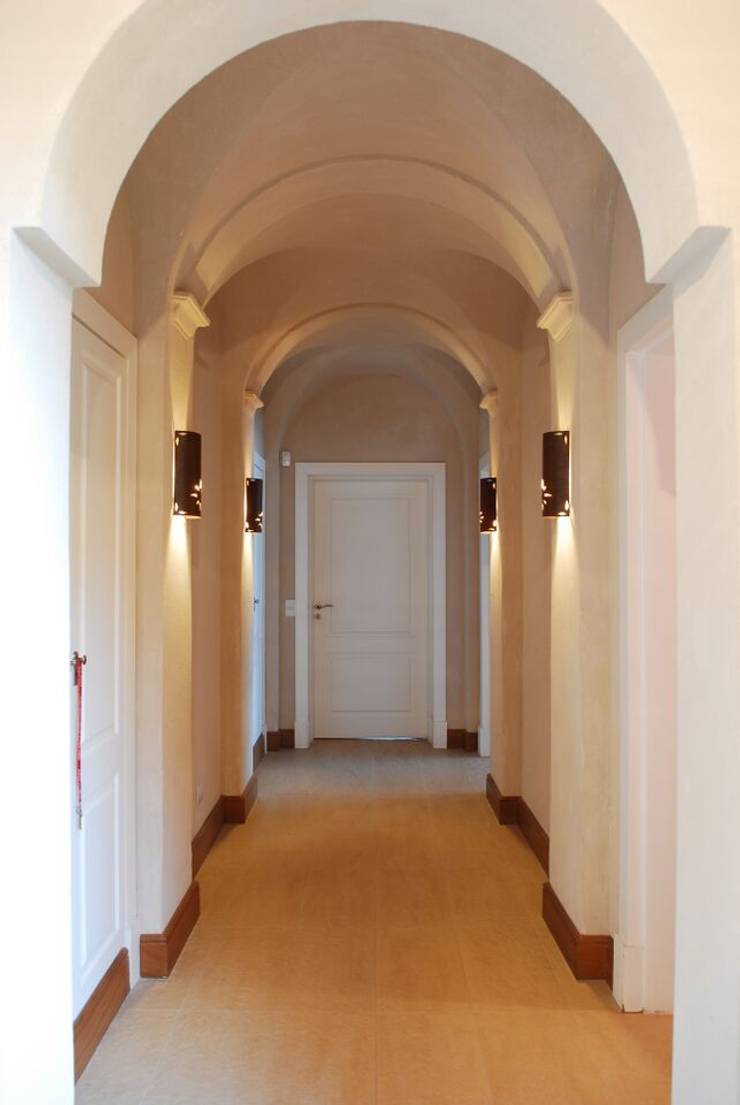 JUNOR ARQUITECTOS의  복도 & 현관