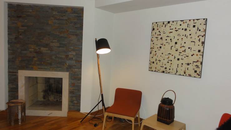  Living room by ARQAMA - Arquitetura e Design Lda