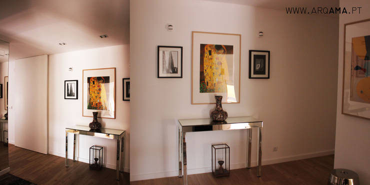  Corridor & hallway by ARQAMA - Arquitetura e Design Lda