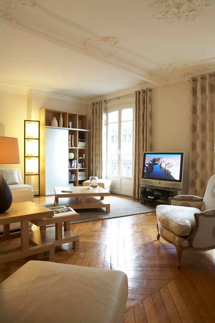  Woonkamer door Les Murs ont des oreilles