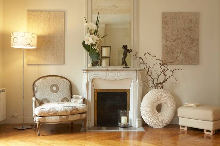  Woonkamer door Les Murs ont des oreilles