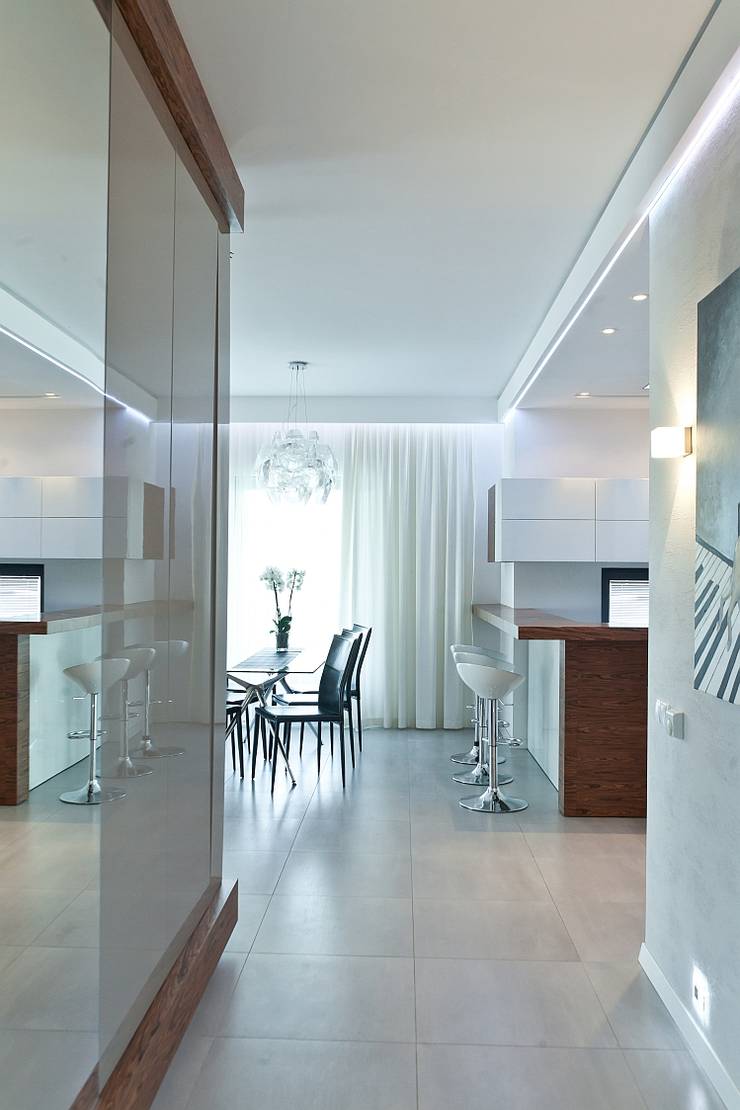 Comedores de estilo  por Biuro Projektów MTM Styl - domywstylu.pl