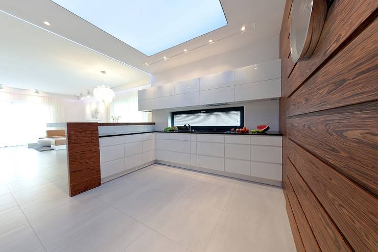Cocinas de estilo  por Biuro Projektów MTM Styl - domywstylu.pl