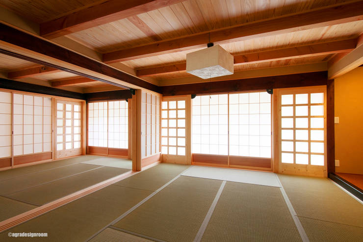 アグラ設計室一級建築士事務所　agra design room:  tarz Oturma Odası