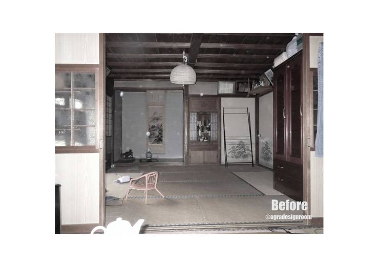 アグラ設計室一級建築士事務所　agra design room:  tarz Oturma Odası