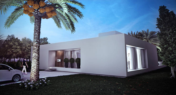 Casas de estilo  por VISMARACORSI ARQUITECTOS