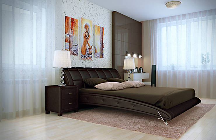  Bedroom by студия дизайна 'Крендель'