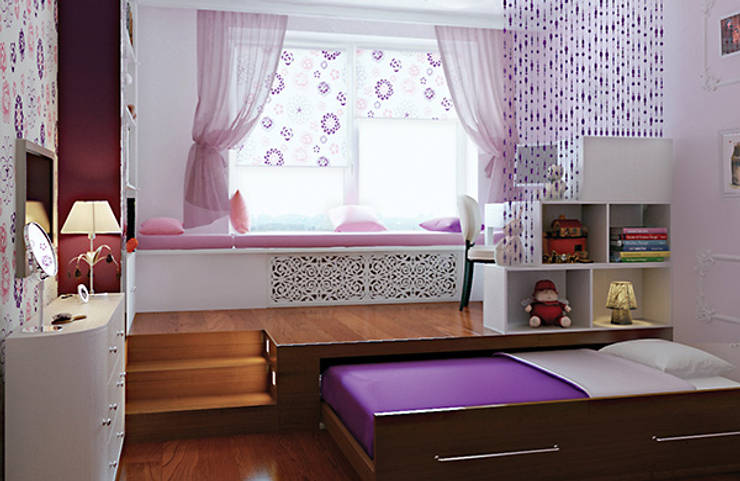  Bedroom by студия дизайна 'Крендель'