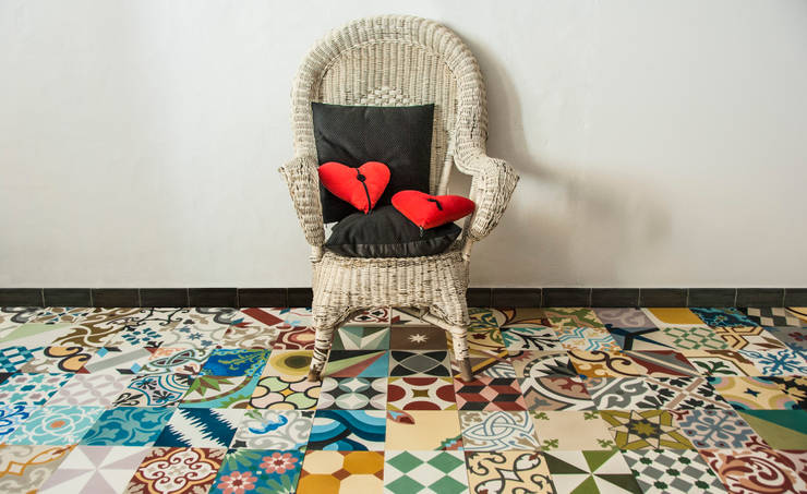 Patchworks Zementfliesen By Mosaic Del Sur Homify