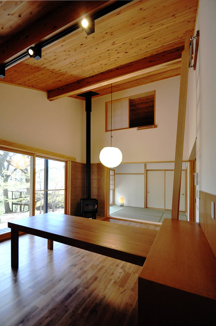 モリモトアトリエ / morimoto atelier 의 昭和モダンの木造住宅 | homify