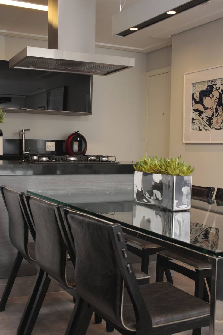 SALA DE JANTAR - Detalhe: Salas de jantar  por Fernanda Moreira - DESIGN DE INTERIORES