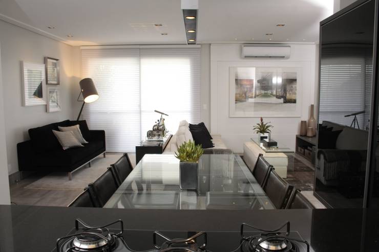 SALA DE JANTAR: Salas de jantar  por Fernanda Moreira - DESIGN DE INTERIORES