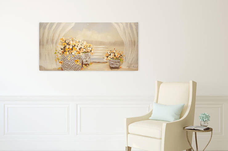 Gemälde & Wandbilder fürs Schlafzimmer von KUNSTLOFT | homify