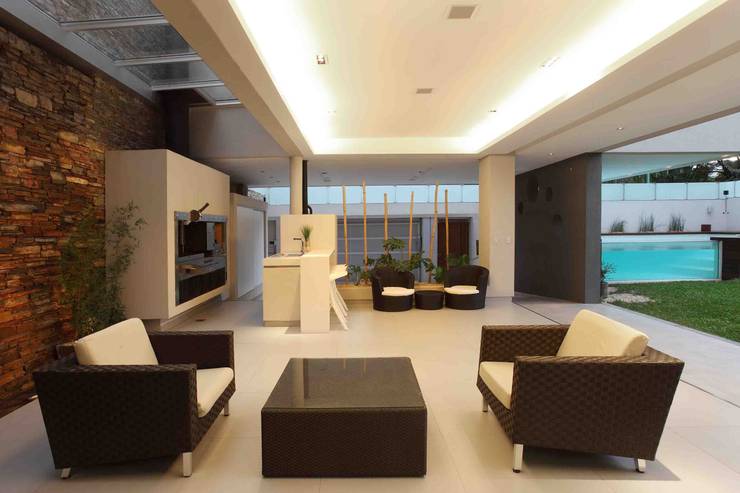 Casa Devoto: Jardines de estilo  por Remy Arquitectos,Moderno   