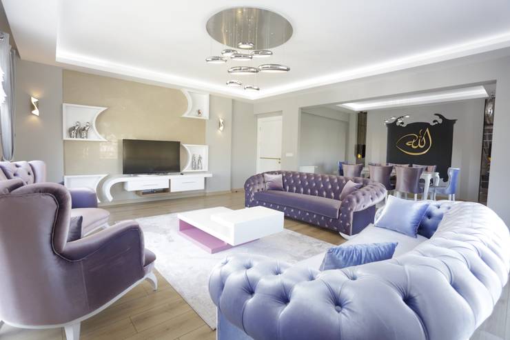 Murat Aksel Architecture – Housing:  tarz Oturma Odası