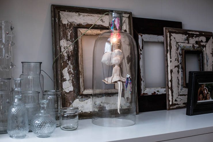 Casa particular: Salas de estar rústicas por Gavetão- Decoração de Interiores