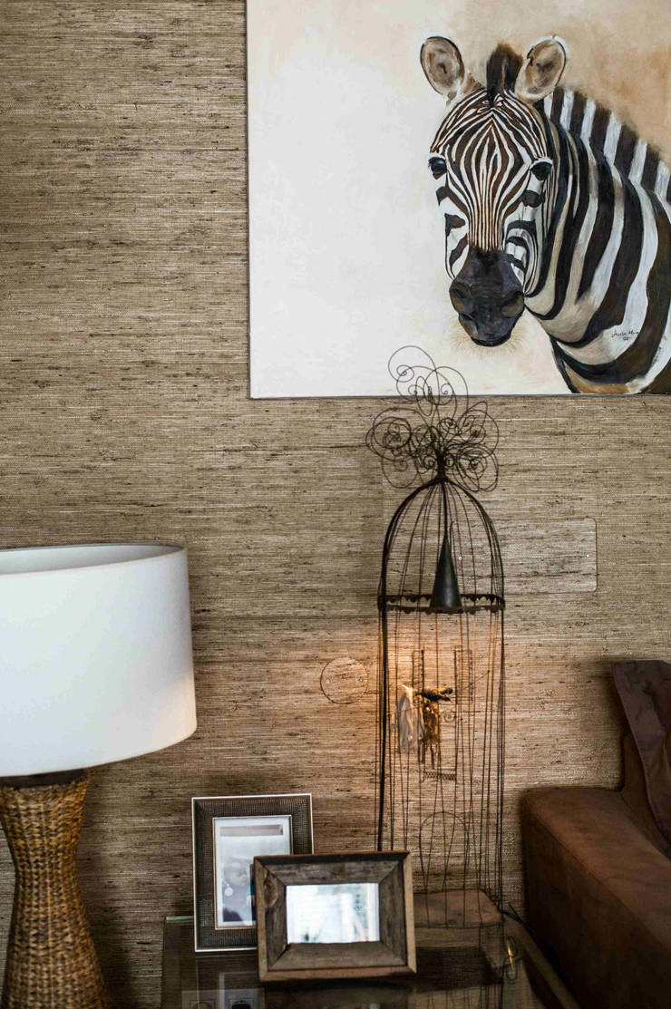 Casa particular: Salas de estar rústicas por Gavetão- Decoração de Interiores