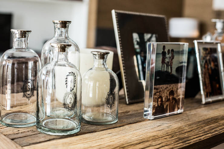 Casa particular: Salas de estar rústicas por Gavetão- Decoração de Interiores