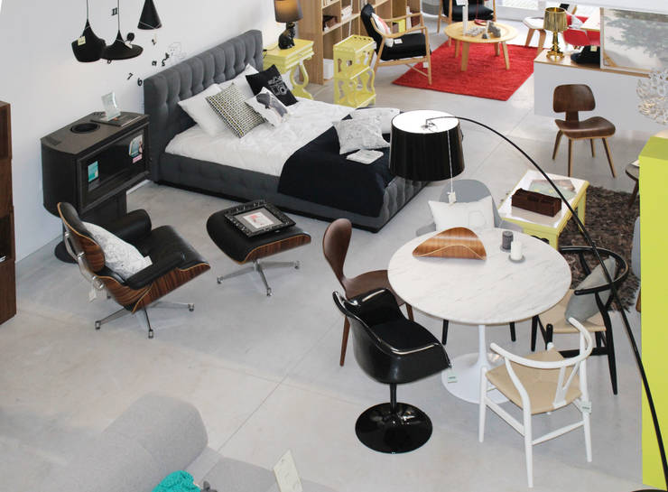   por Entre Led e Design , Minimalista Têxtil Ambar/dourado 