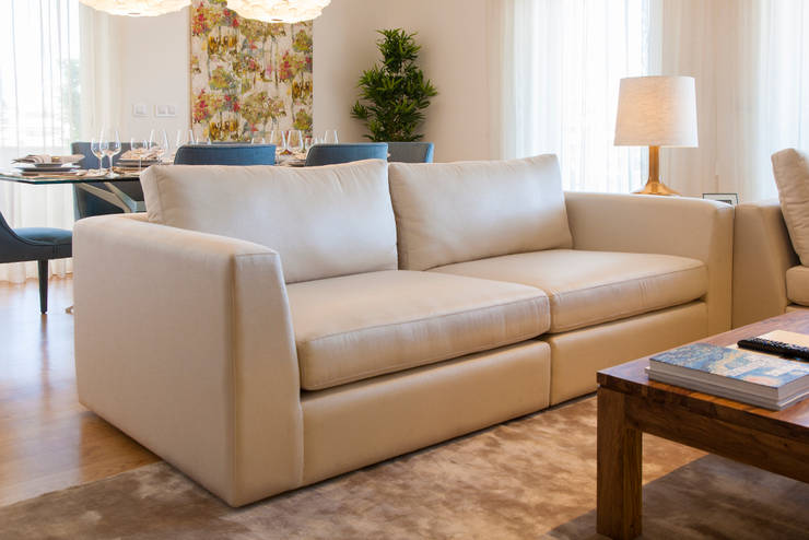 Traço Magenta - Design de Interiores:  tarz Oturma Odası