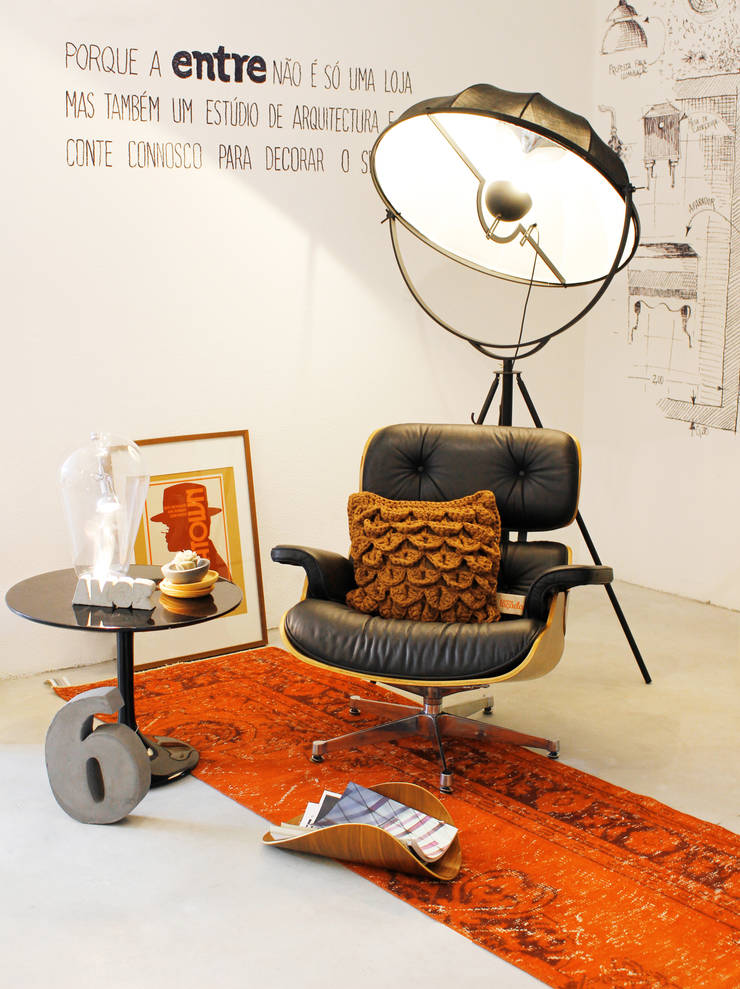   por Entre Led e Design , Minimalista Pele Cinza 