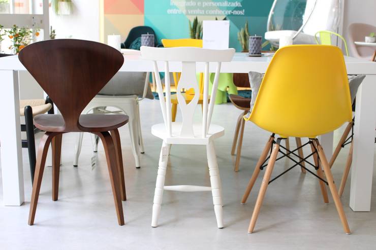   por Entre Led e Design , Minimalista Madeira Efeito de madeira 