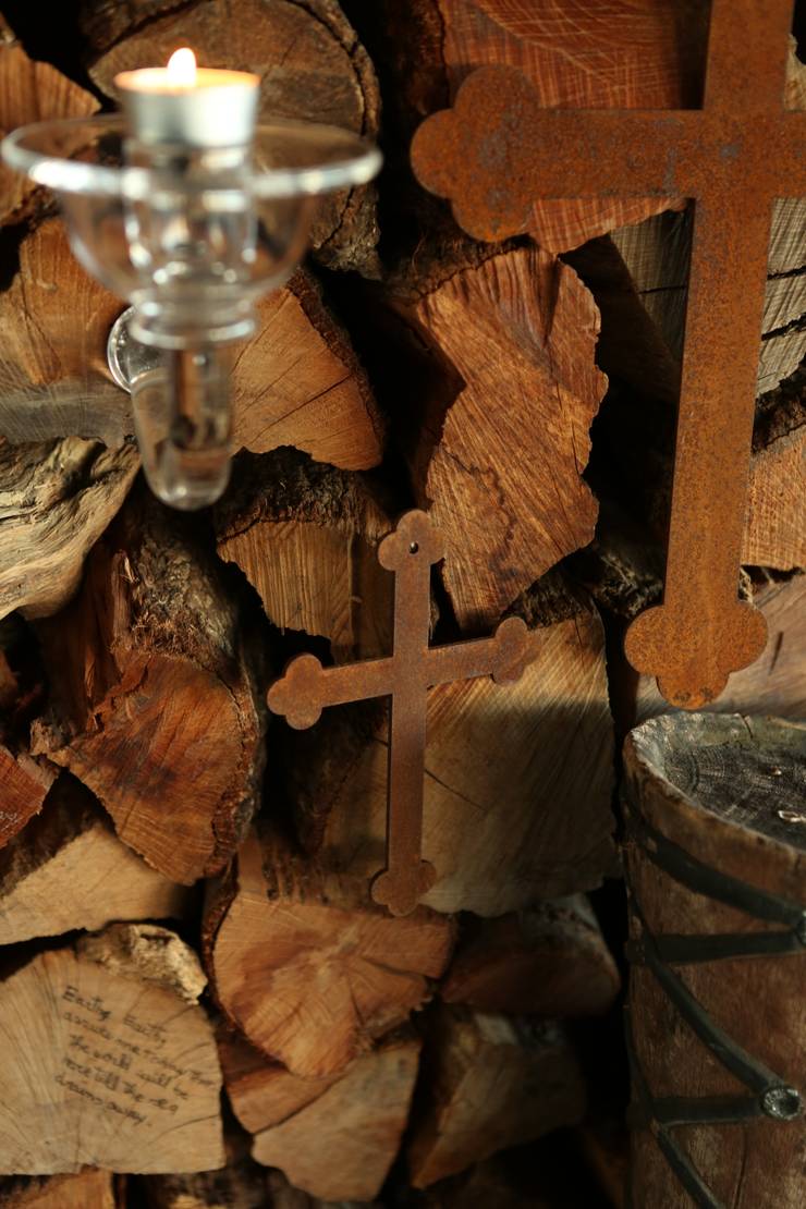 Salas de estar  por COISAS DA TERRA   , Eclético   