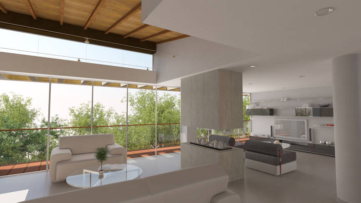 Salas / recibidores de estilo  por Lápiz De Sueños