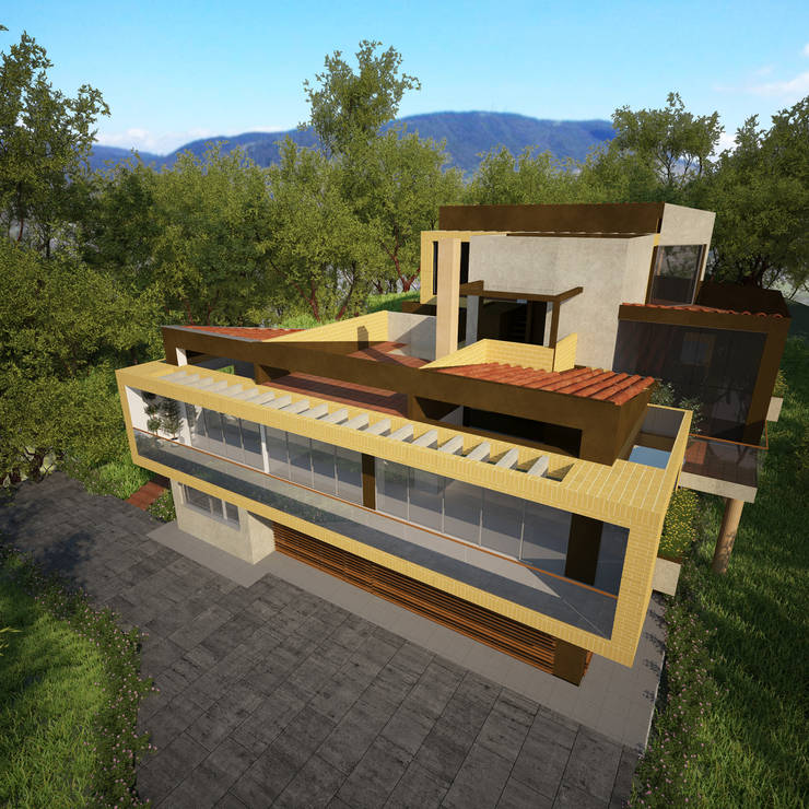 Casas de estilo  por Lápiz De Sueños