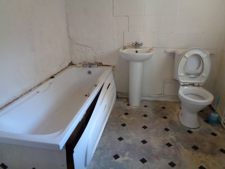 Very old broken bathroom fixed and looking new por Coventry Bathrooms ...