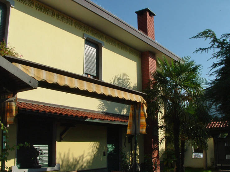 Villa_FV:  in stile  di Studio GIOLA | Casorezzo MI, Moderno   